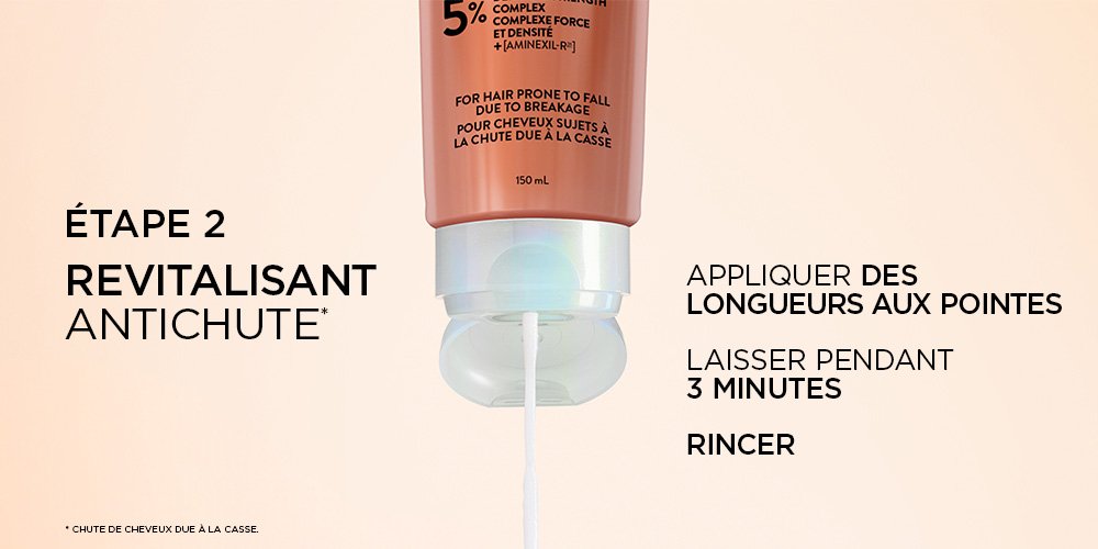 Le revitalisant Density booster est l’étape 2 